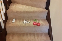 Carpet cleaning of 3 rooms, stars and stairs landing in Kidderminster