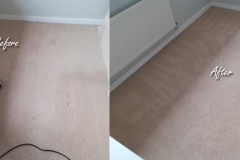 Carpet cleaning of 3 rooms, stars and stairs landing in Kidderminster