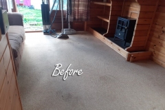 Before carpet cleaning room 3