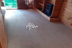 After carpet cleaning room 3