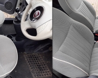 Fiat 500 interiors cleaning