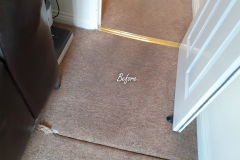 Corridor carpet  cleaning - heavy traffic lines