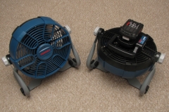 Air movers for enhoused drying