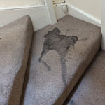 Stain on carpet