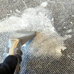 Paint spillage carpet cleaning service